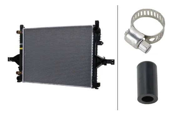 Kühler, Motorkühlung HELLA 8MK 366 301-031 Bild Kühler, Motorkühlung HELLA 8MK 366 301-031