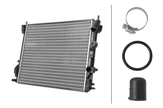 Kühler, Motorkühlung HELLA 8MK 366 301-591 Bild Kühler, Motorkühlung HELLA 8MK 366 301-591