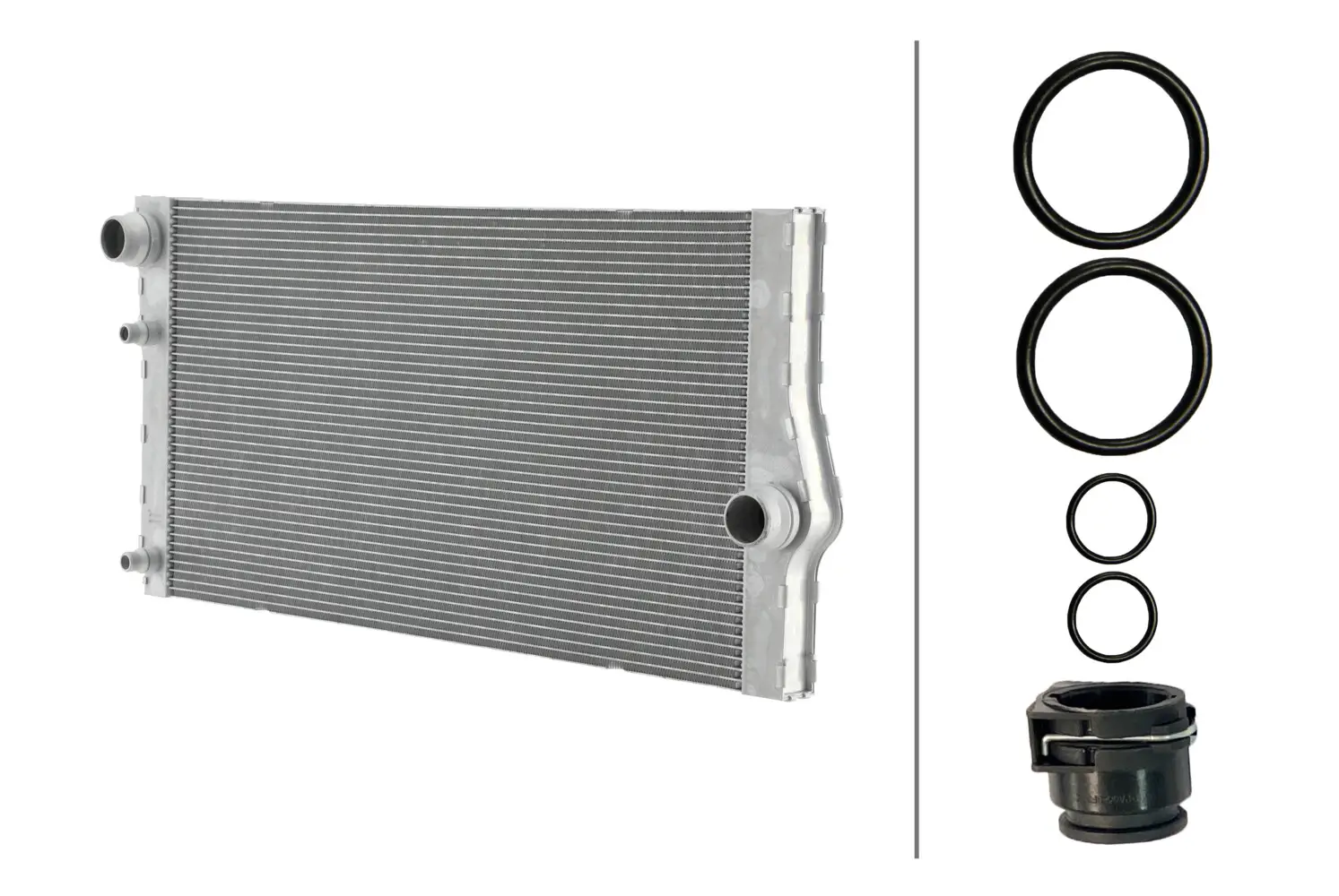 Kühler, Motorkühlung HELLA 8MK 366 301-811