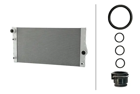 Kühler, Motorkühlung HELLA 8MK 366 301-821 Bild Kühler, Motorkühlung HELLA 8MK 366 301-821