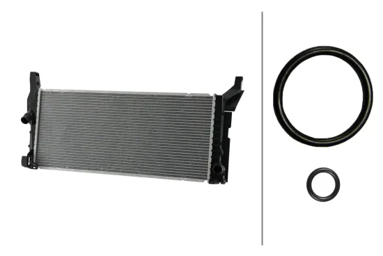 Kühler, Motorkühlung HELLA 8MK 366 301-941 Bild Kühler, Motorkühlung HELLA 8MK 366 301-941