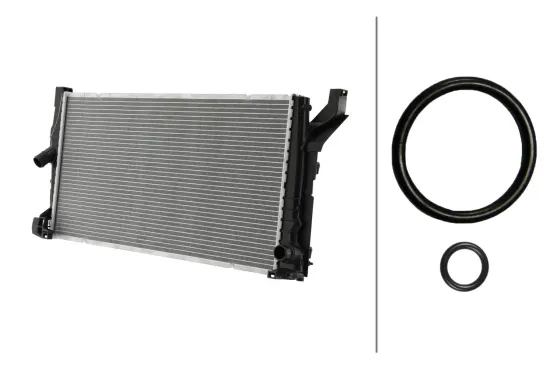 Kühler, Motorkühlung HELLA 8MK 366 301-951 Bild Kühler, Motorkühlung HELLA 8MK 366 301-951