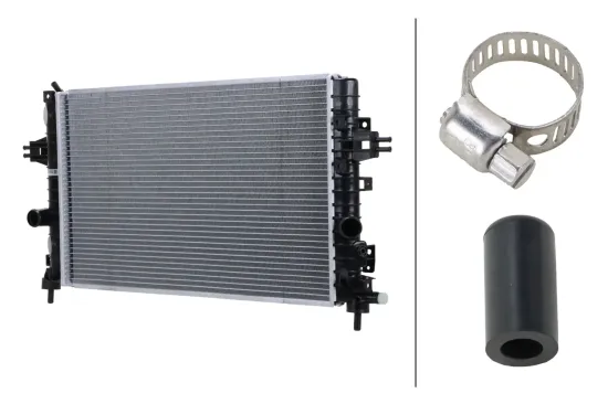 Kühler, Motorkühlung HELLA 8MK 366 302-481 Bild Kühler, Motorkühlung HELLA 8MK 366 302-481