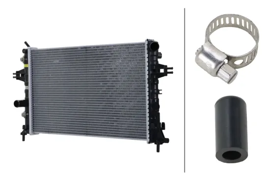 Kühler, Motorkühlung HELLA 8MK 366 302-501 Bild Kühler, Motorkühlung HELLA 8MK 366 302-501