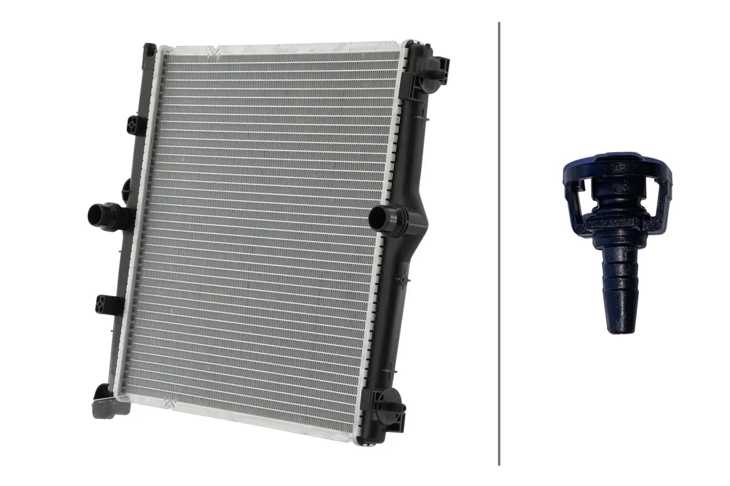 Kühler, Motorkühlung HELLA 8MK 366 304-321
