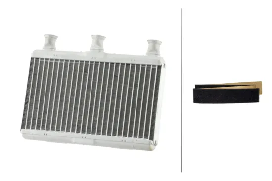 Wärmetauscher, Innenraumheizung HELLA 8FH 366 335-381 Bild Wärmetauscher, Innenraumheizung HELLA 8FH 366 335-381