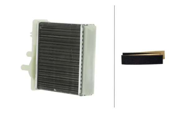 Wärmetauscher, Innenraumheizung HELLA 8FH 366 335-441 Bild Wärmetauscher, Innenraumheizung HELLA 8FH 366 335-441