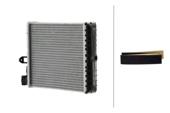 Wärmetauscher, Innenraumheizung HELLA 8FH 366 335-511 Bild Wärmetauscher, Innenraumheizung HELLA 8FH 366 335-511
