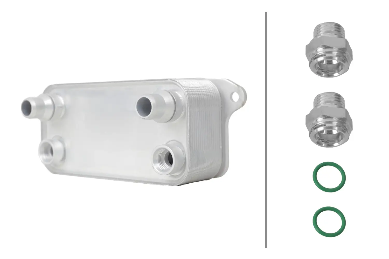 Ölkühler, Automatikgetriebe HELLA 8MO 366 360-301
