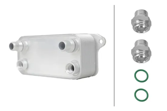 Ölkühler, Automatikgetriebe HELLA 8MO 366 360-301 Bild Ölkühler, Automatikgetriebe HELLA 8MO 366 360-301