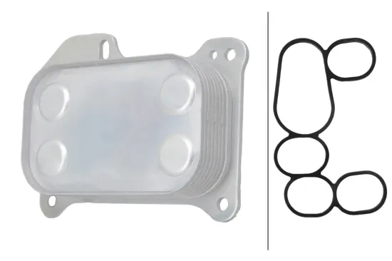 Ölkühler, Motoröl HELLA 8MO 366 360-611 Bild Ölkühler, Motoröl HELLA 8MO 366 360-611
