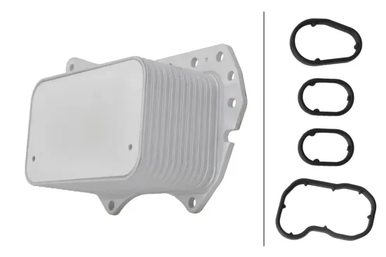 Ölkühler, Motoröl HELLA 8MO 366 360-661 Bild Ölkühler, Motoröl HELLA 8MO 366 360-661