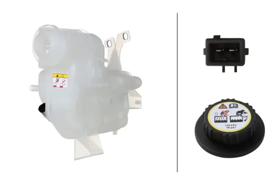 Ausgleichsbehälter, Kühlmittel HELLA 8MA 366 365-671 Bild Ausgleichsbehälter, Kühlmittel HELLA 8MA 366 365-671