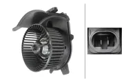 Innenraumgebläse 12 V HELLA 8EW 366 400-051