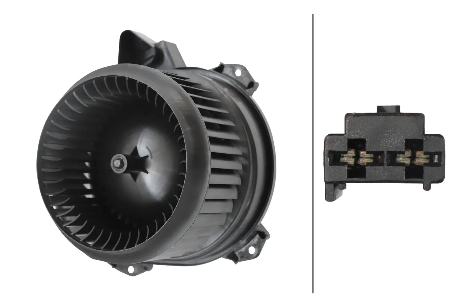 Innenraumgebläse 12 V HELLA 8EW 366 400-071