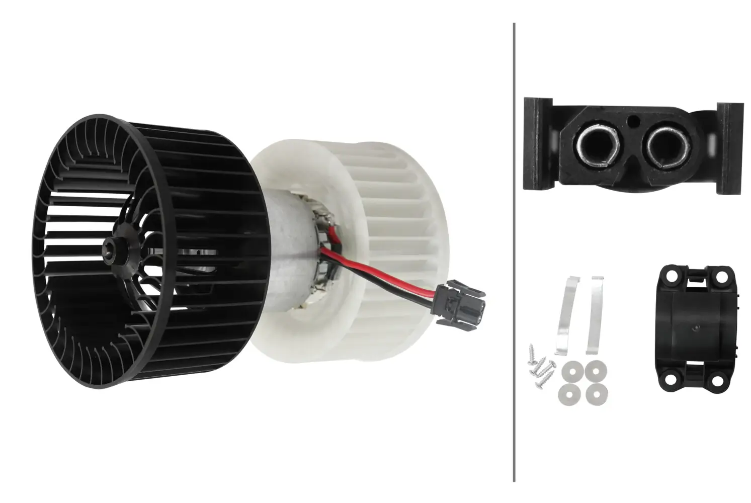 Innenraumgebläse 12 V HELLA 8EW 366 400-091