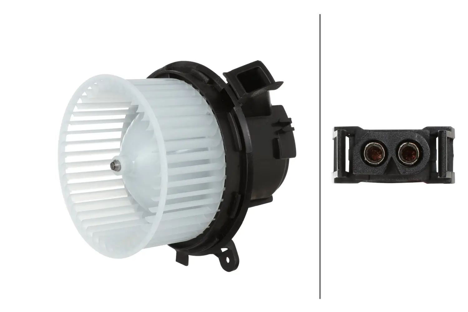 Innenraumgebläse 12 V HELLA 8EW 366 400-341