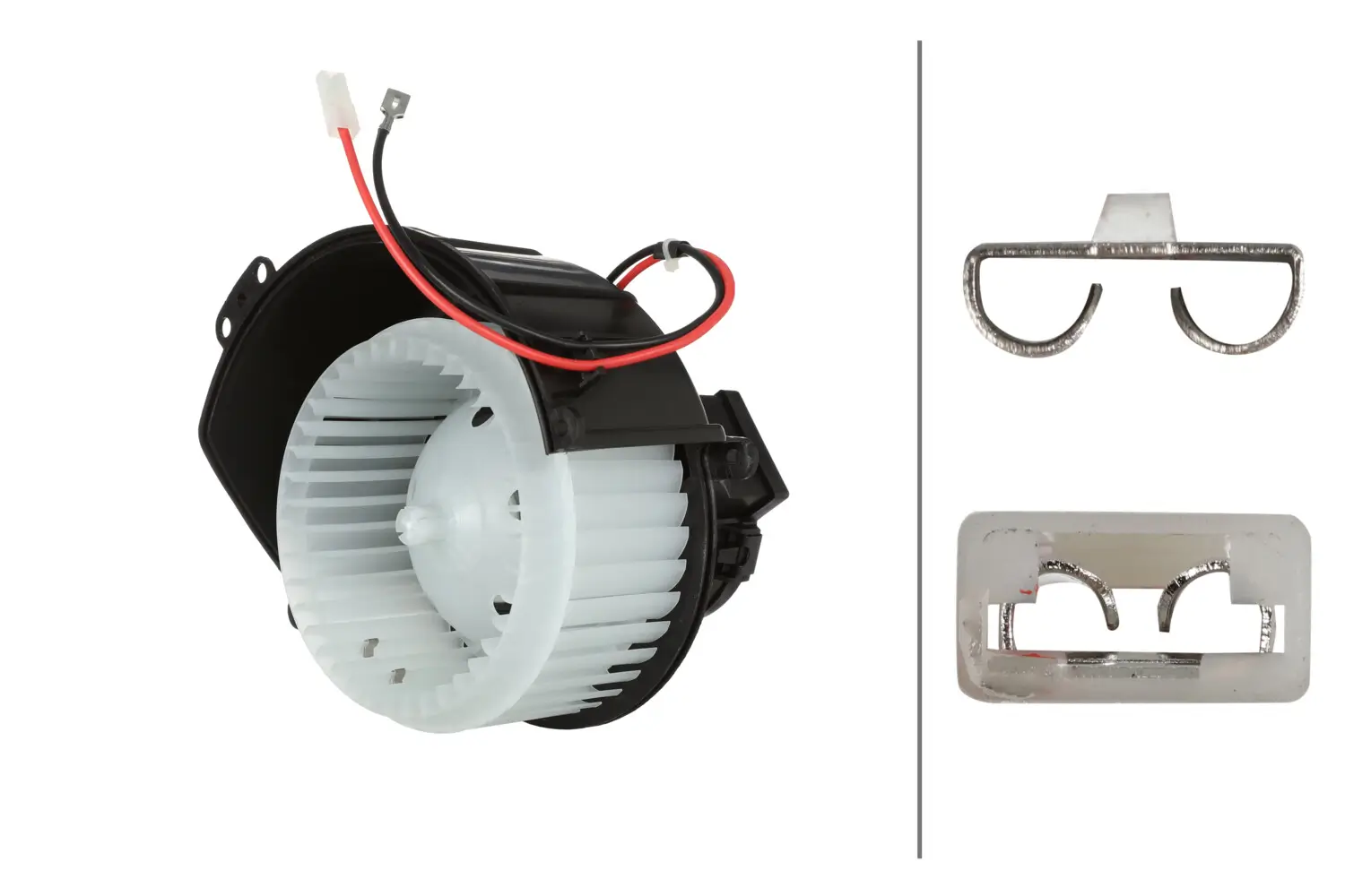 Innenraumgebläse 12 V HELLA 8EW 366 400-451