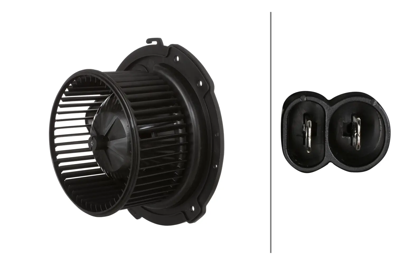 Innenraumgebläse 12 V HELLA 8EW 366 400-461