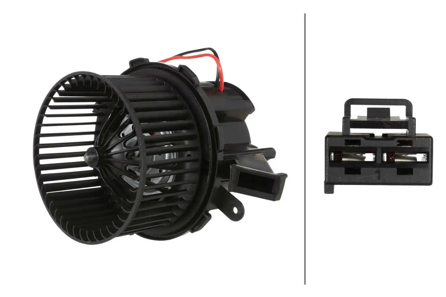 Innenraumgebläse 12 V HELLA 8EW 366 400-491