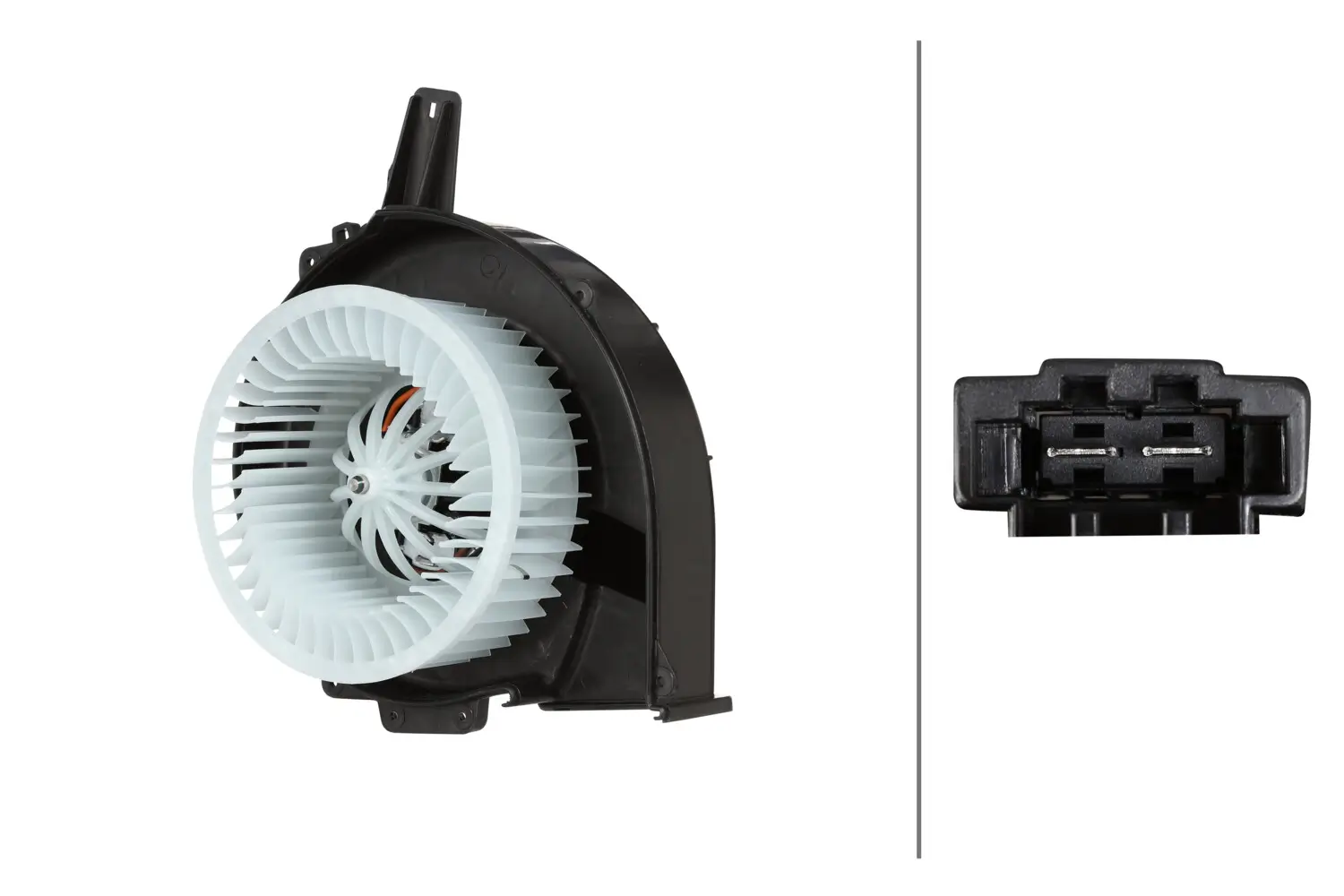 Innenraumgebläse 12 V HELLA 8EW 366 400-501