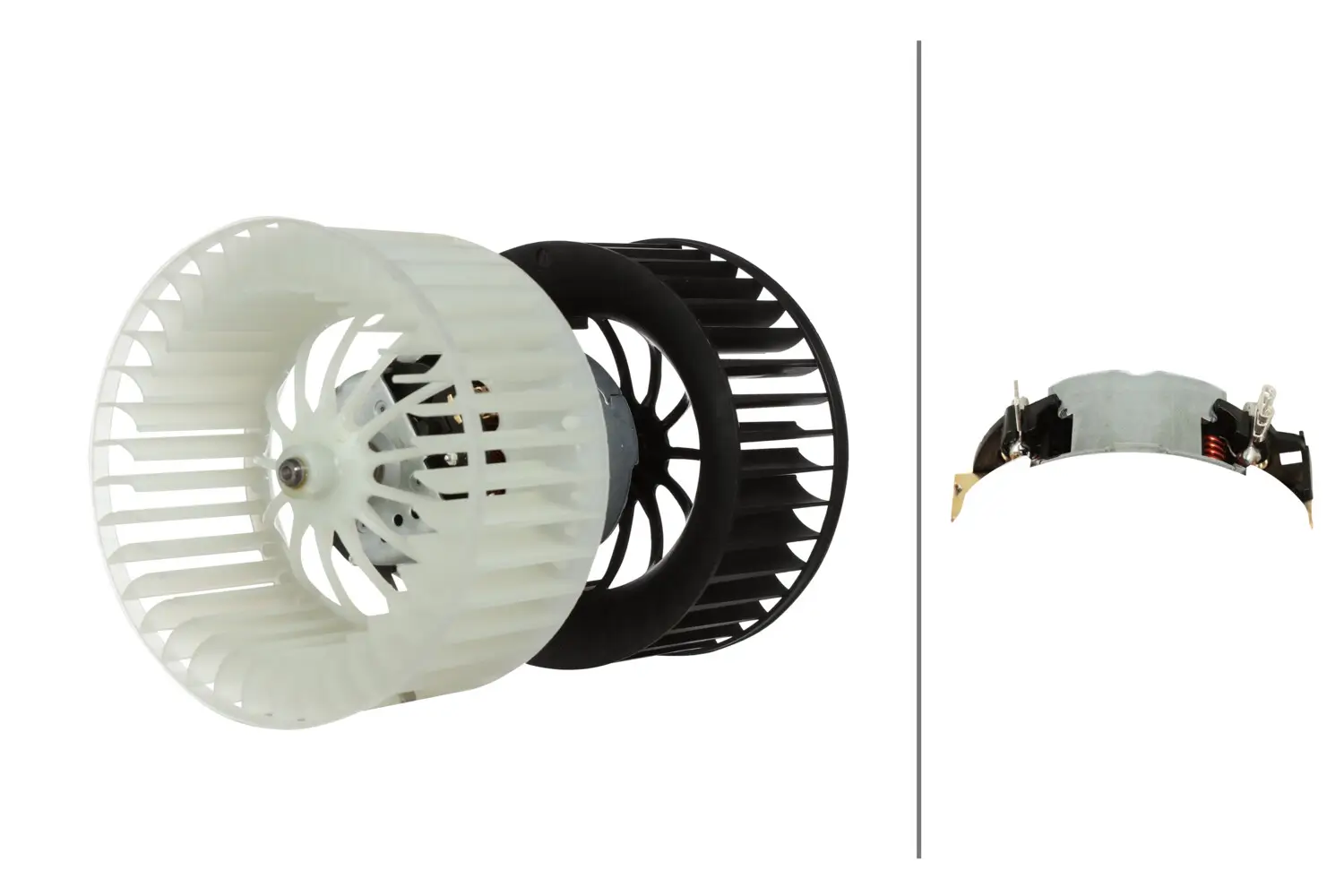 Innenraumgebläse 12 V HELLA 8EW 366 400-511