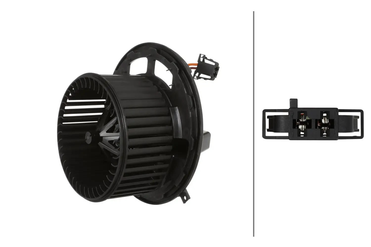 Innenraumgebläse 12 V HELLA 8EW 366 400-521