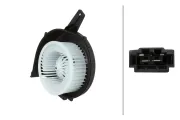 Innenraumgebläse 12 V HELLA 8EW 366 400-531