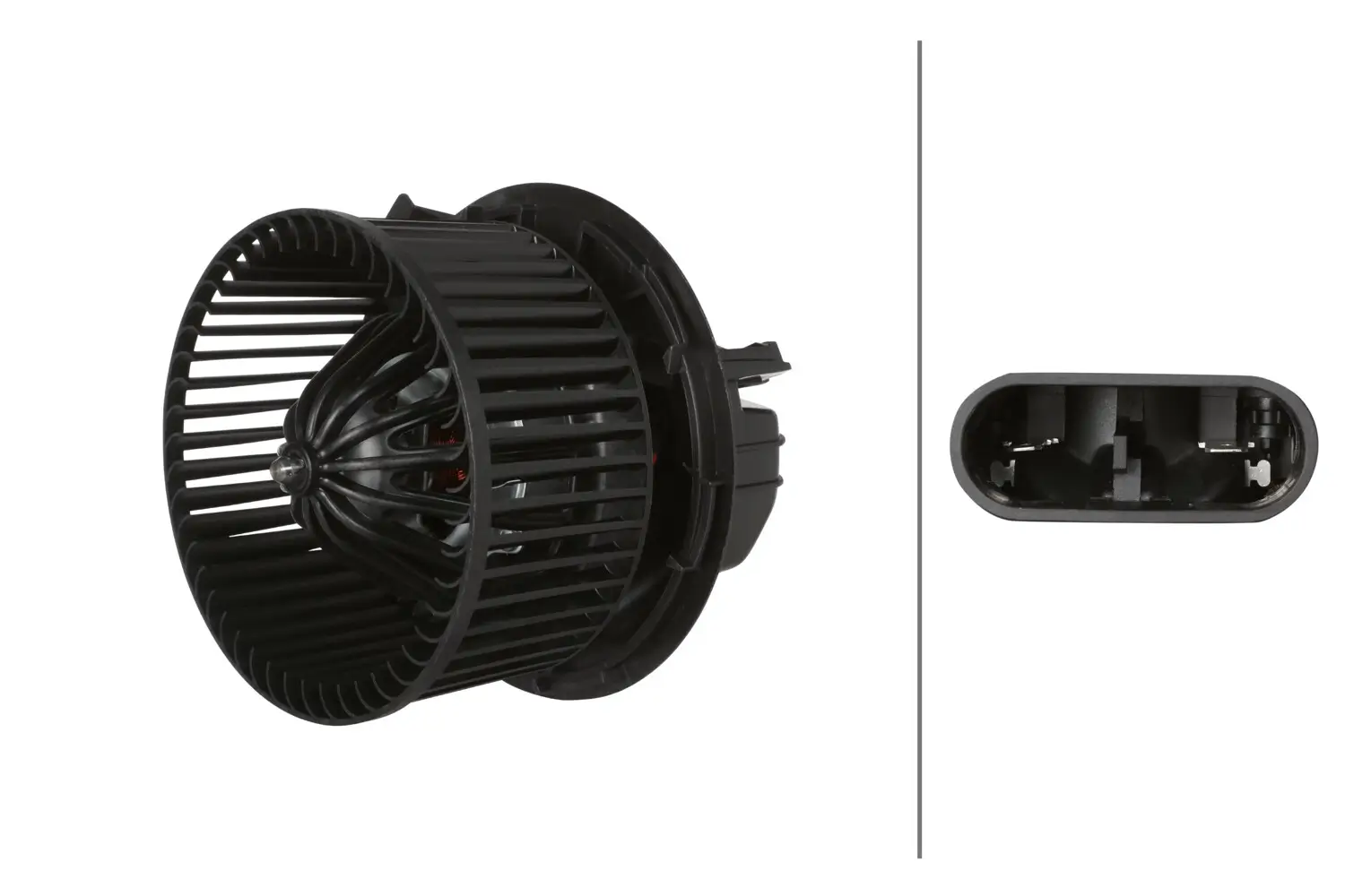 Innenraumgebläse 12 V HELLA 8EW 366 400-551