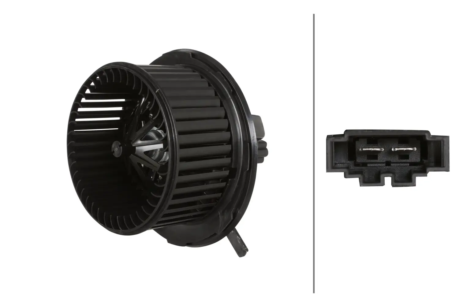 Innenraumgebläse 12 V HELLA 8EW 366 400-641