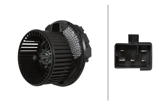 Innenraumgebläse 12 V HELLA 8EW 366 400-651 Bild Innenraumgebläse 12 V HELLA 8EW 366 400-651