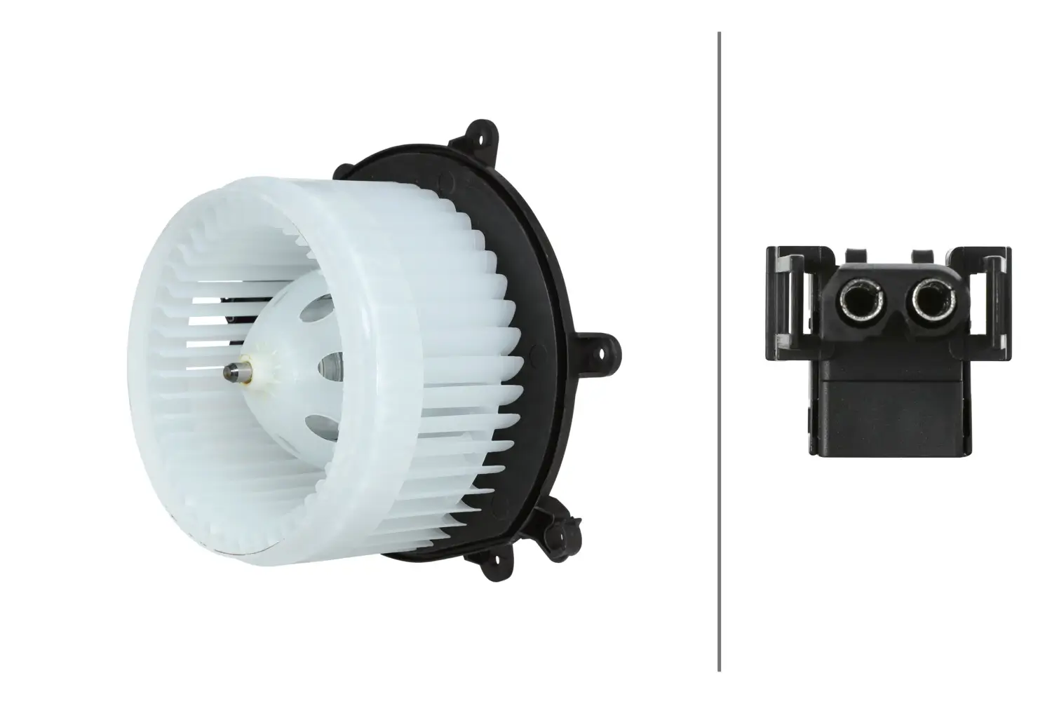 Innenraumgebläse 12 V HELLA 8EW 366 400-761