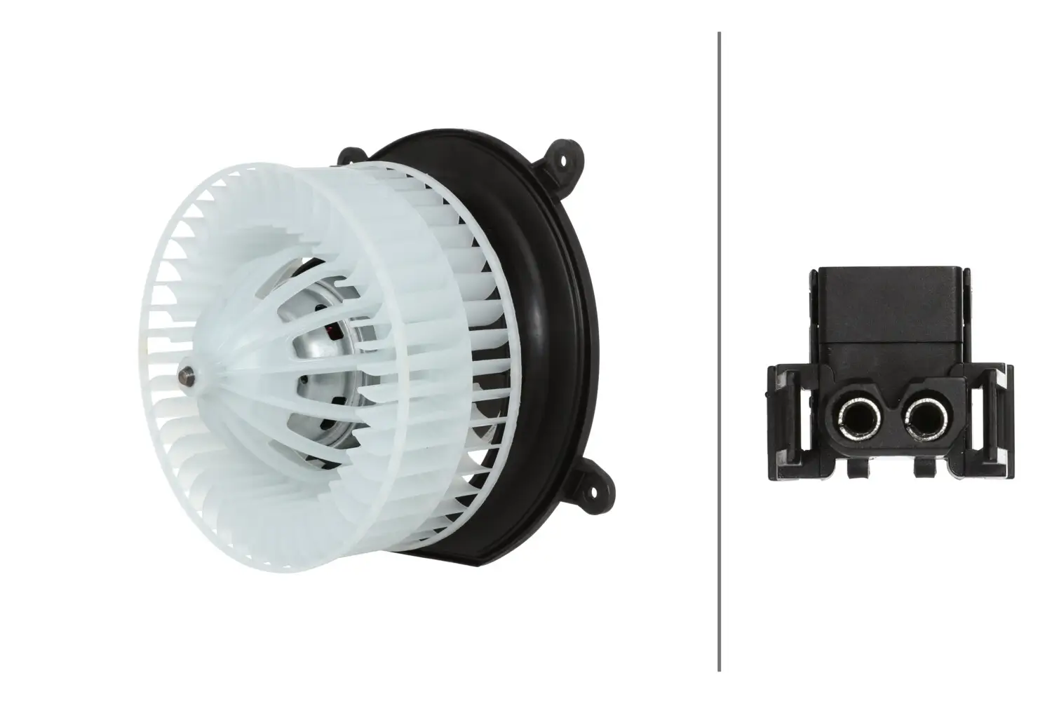 Innenraumgebläse 12 V HELLA 8EW 366 400-771