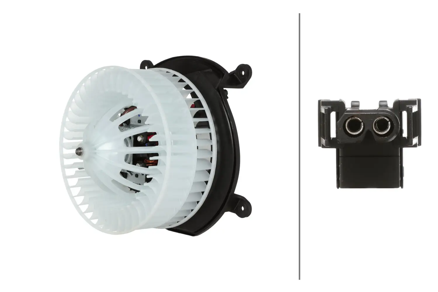 Innenraumgebläse 12 V HELLA 8EW 366 400-781