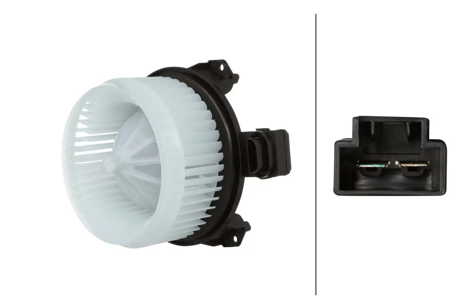 Innenraumgebläse 12 V HELLA 8EW 366 400-851