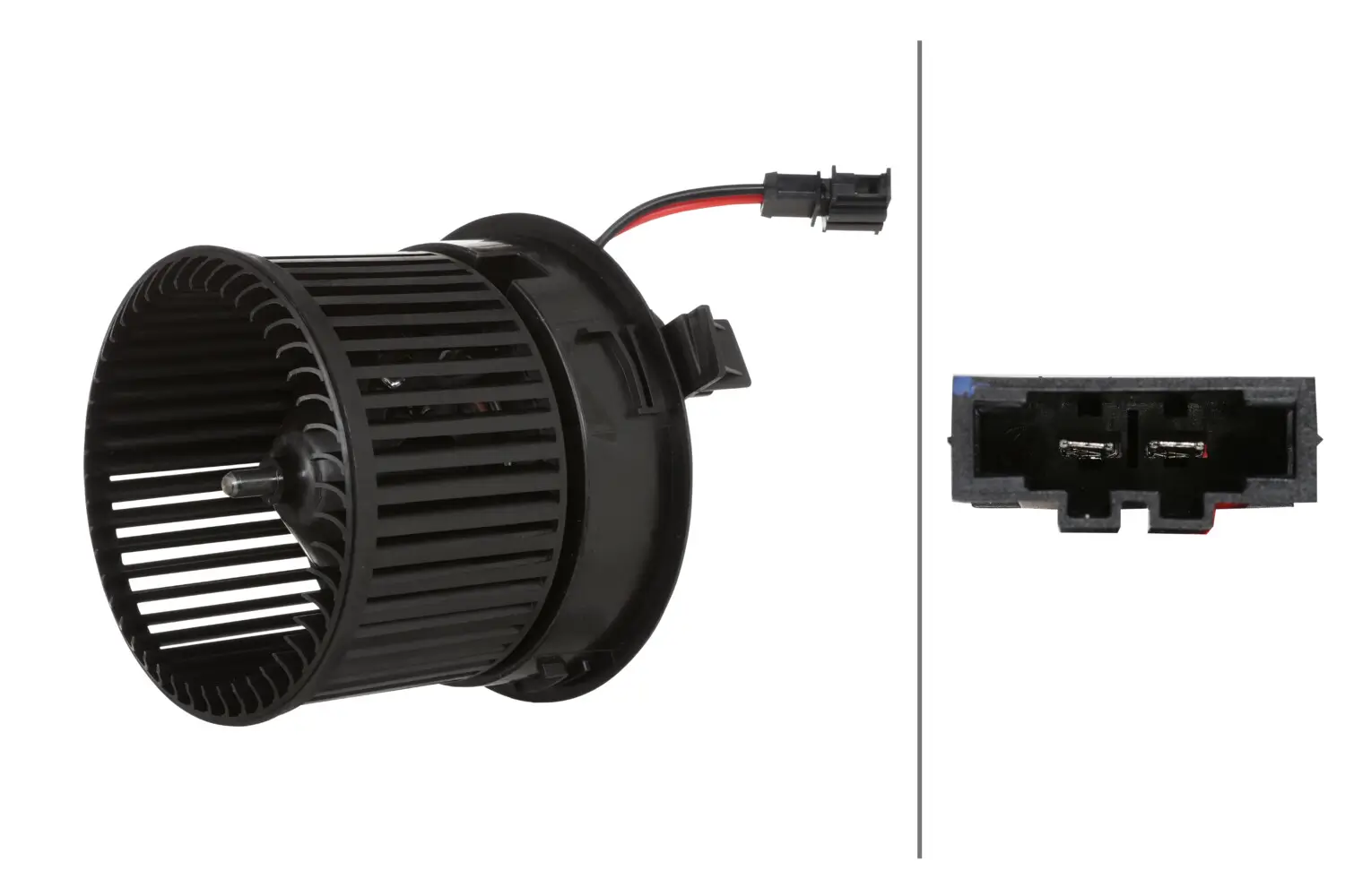 Innenraumgebläse 12 V HELLA 8EW 366 400-881