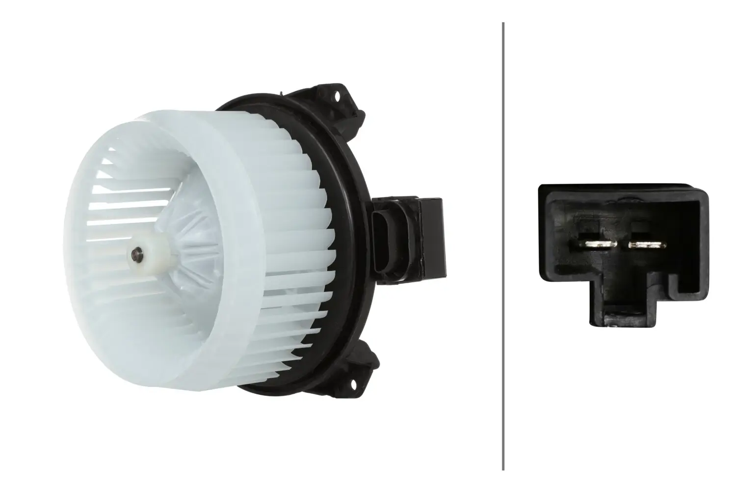 Innenraumgebläse 12 V HELLA 8EW 366 400-911