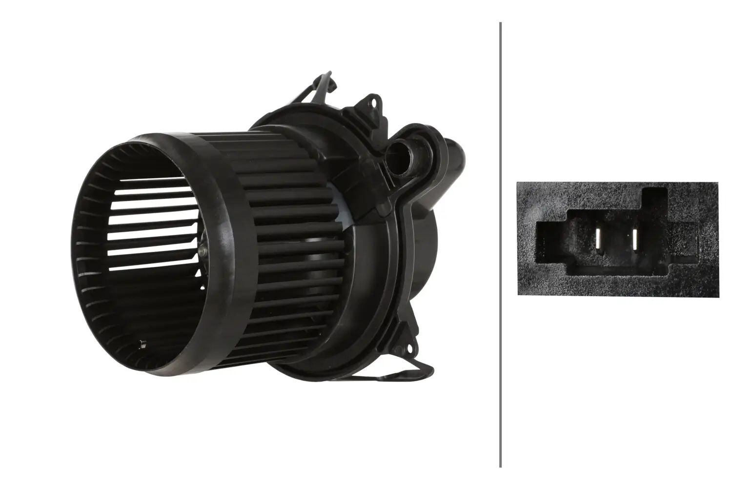 Innenraumgebläse 12 V HELLA 8EW 366 400-931