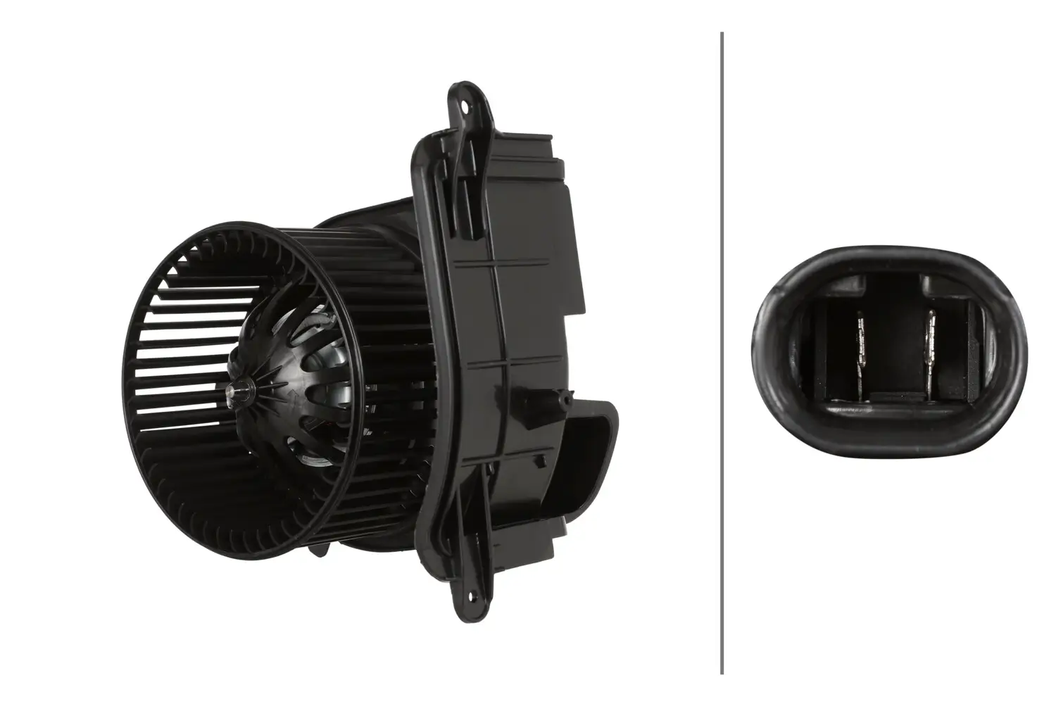 Innenraumgebläse 12 V HELLA 8EW 366 400-941