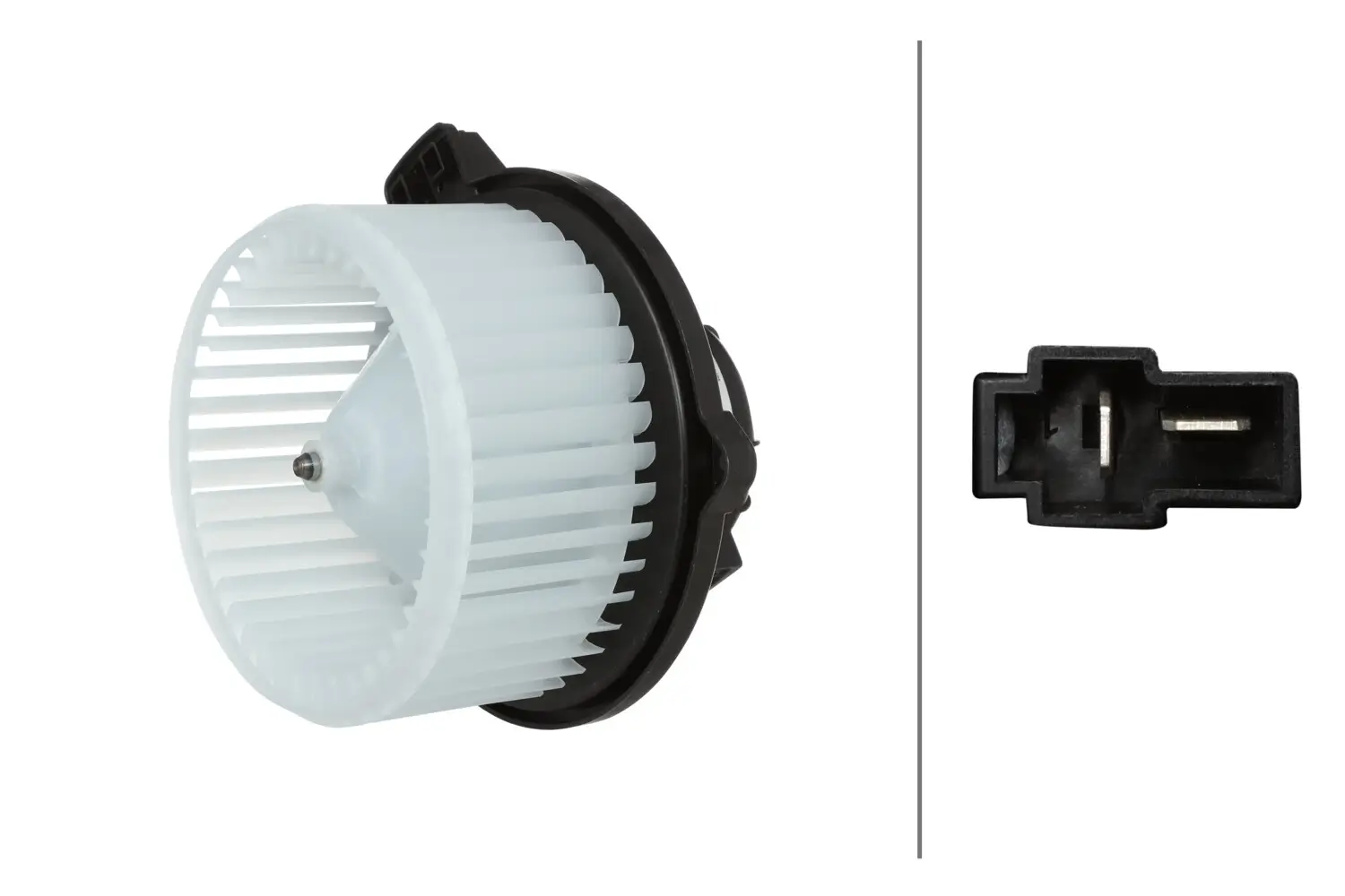 Innenraumgebläse 12 V HELLA 8EW 366 400-961