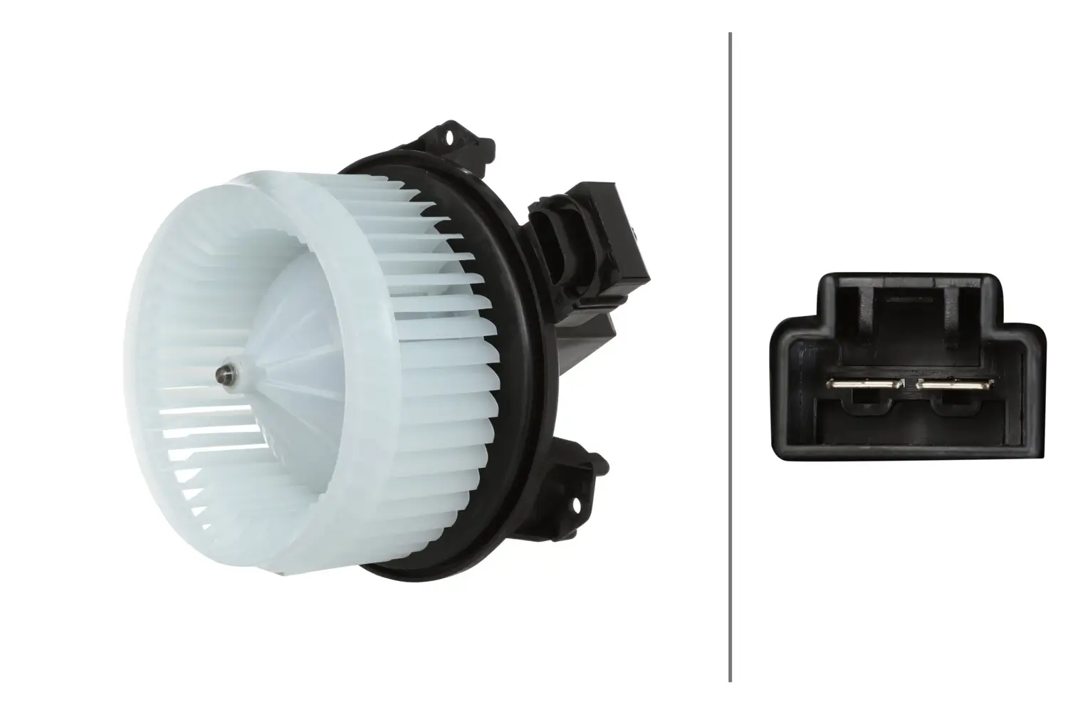 Innenraumgebläse 12 V HELLA 8EW 366 400-971