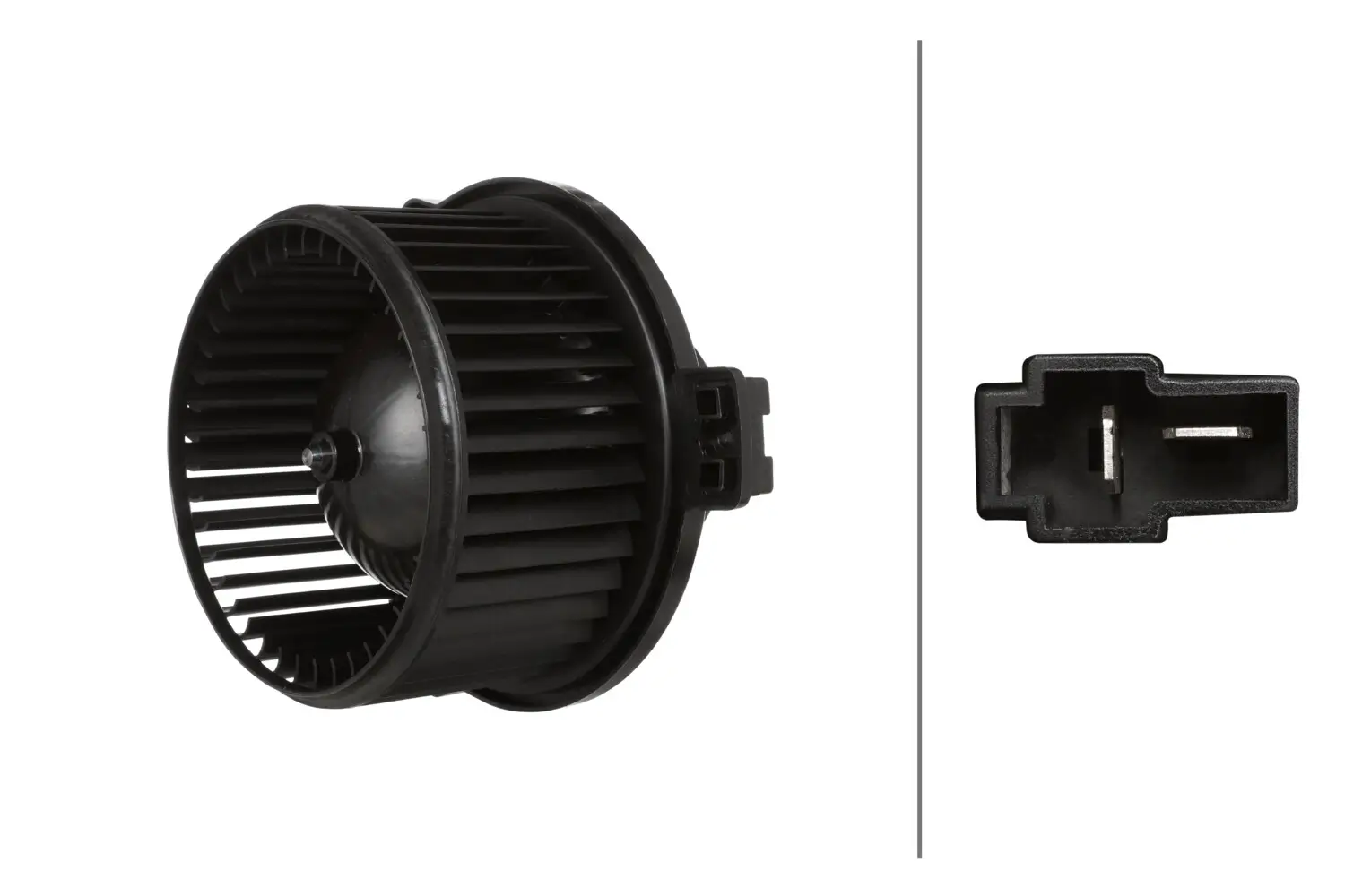 Innenraumgebläse 12 V HELLA 8EW 366 400-991
