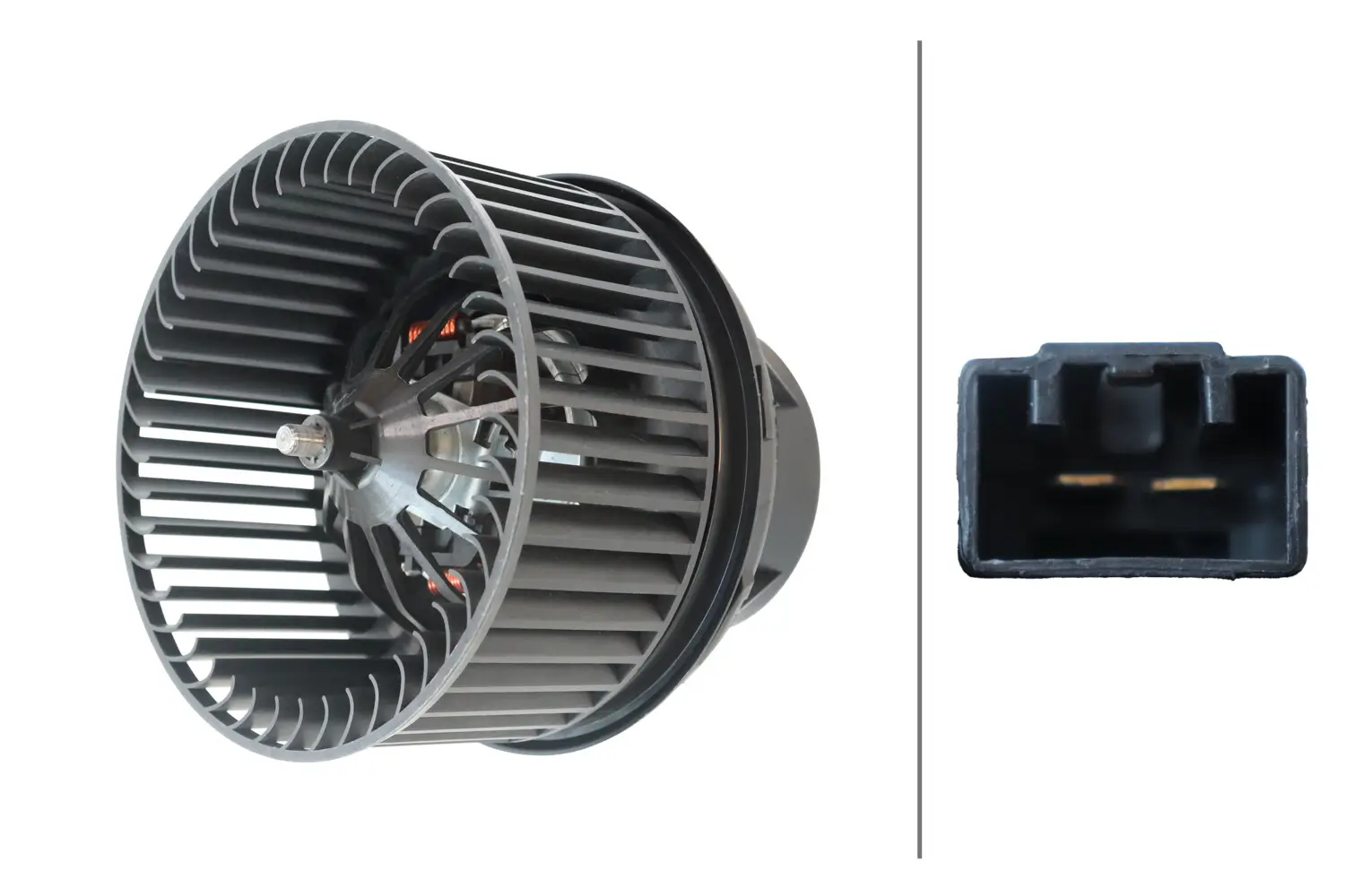 Innenraumgebläse 12 V HELLA 8EW 366 401-151