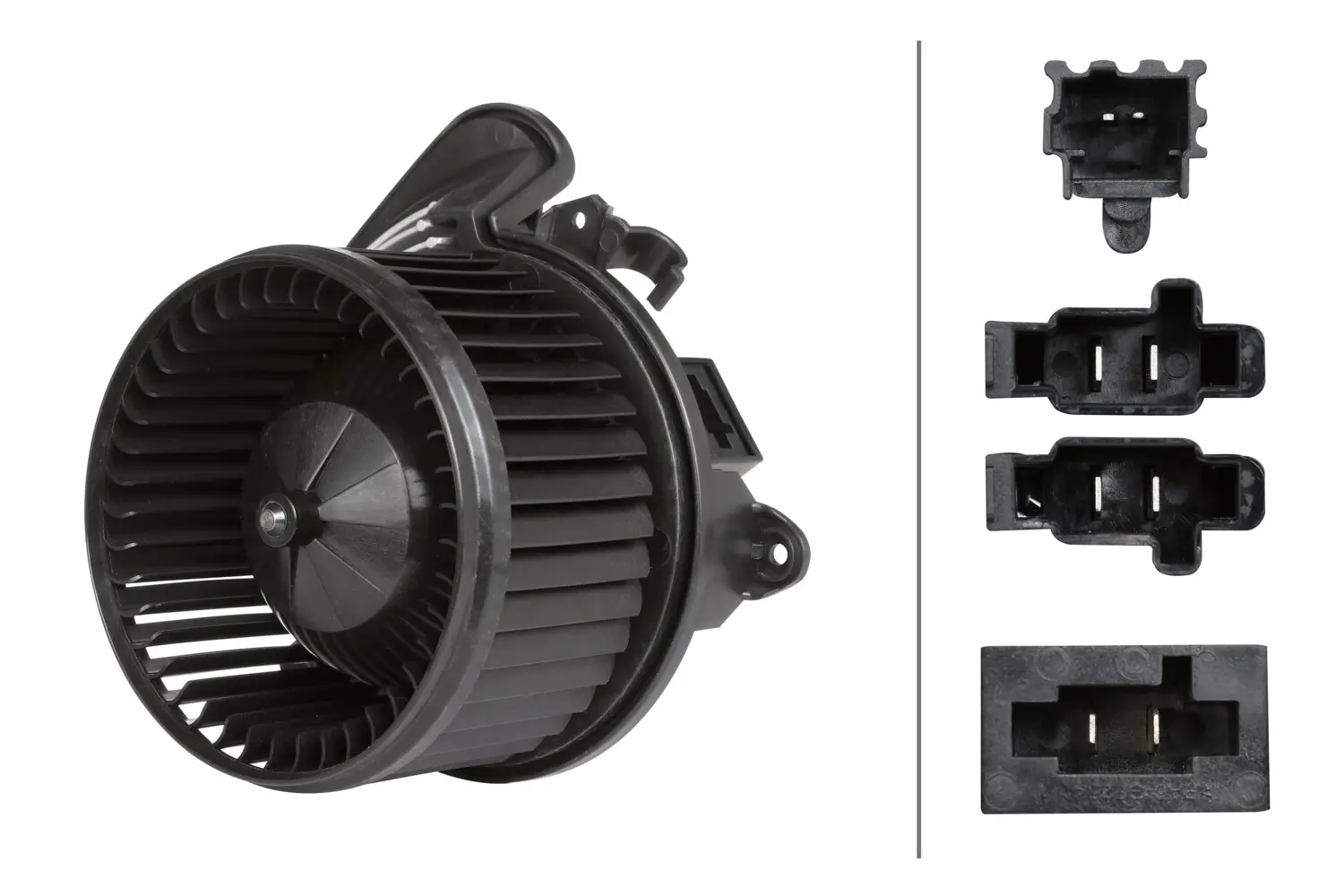 Innenraumgebläse 12 V HELLA 8EW 366 401-841