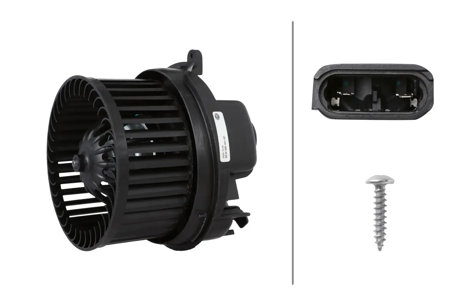 Innenraumgebläse 12 V HELLA 8EW 366 401-851