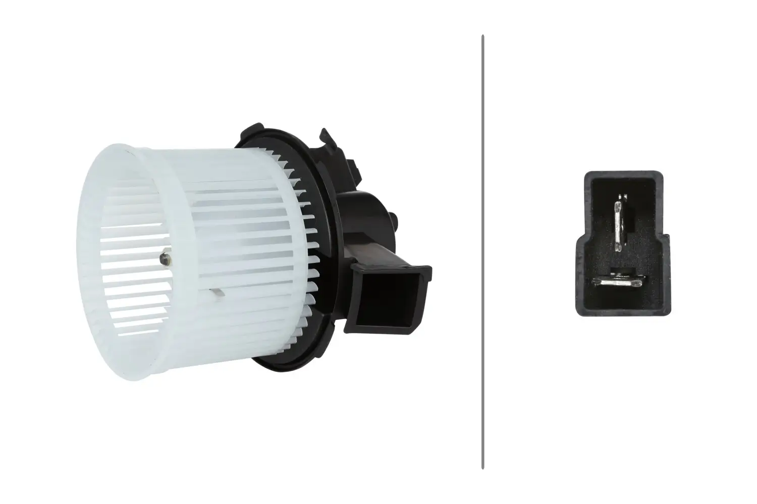 Innenraumgebläse 12 V HELLA 8EW 366 401-861