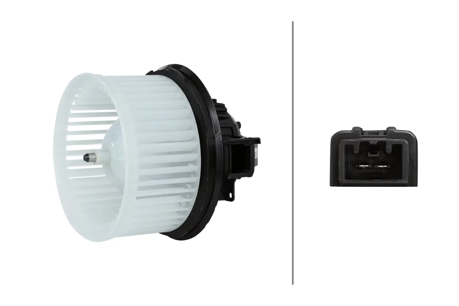 Innenraumgebläse 12 V HELLA 8EW 366 401-871