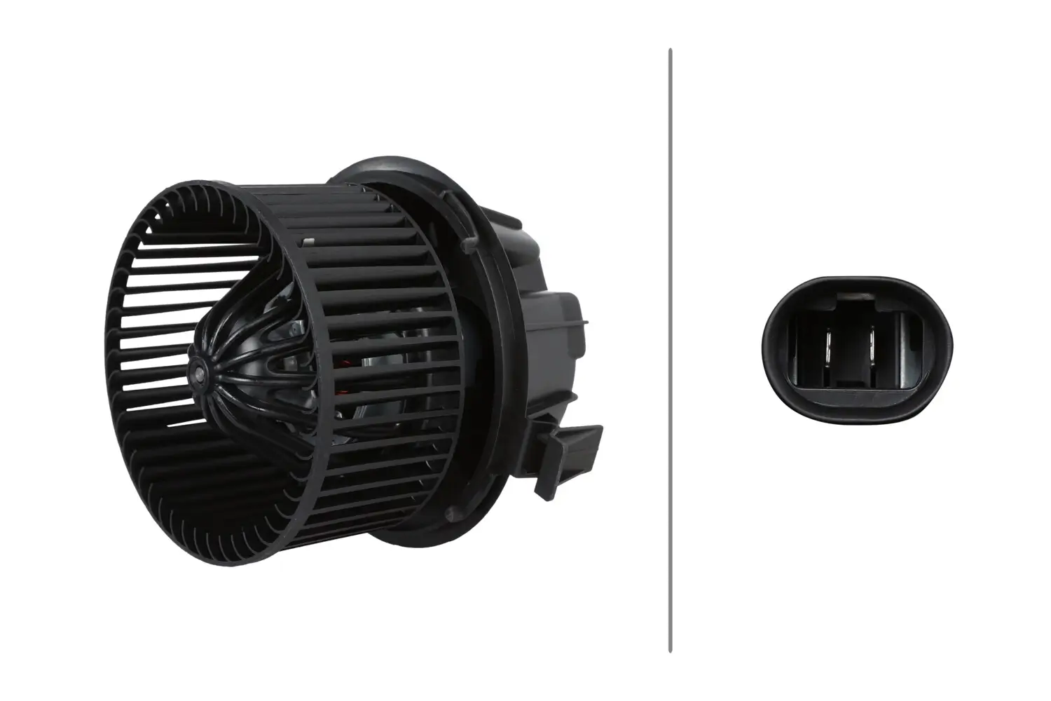 Innenraumgebläse 12 V HELLA 8EW 366 401-891