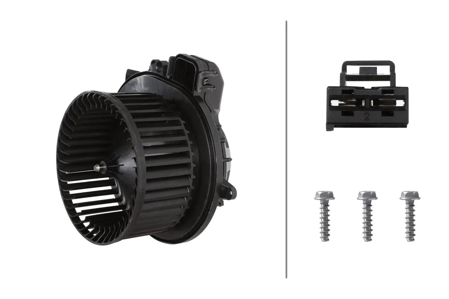 Innenraumgebläse 12 V HELLA 8EW 366 401-901