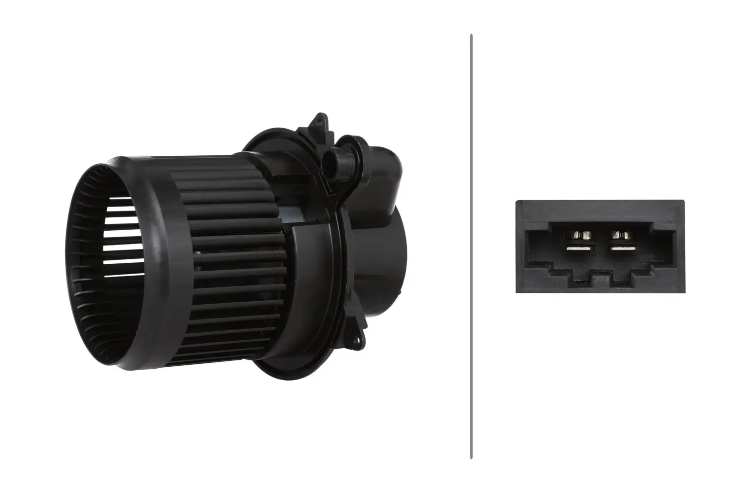 Innenraumgebläse 12 V HELLA 8EW 366 401-981